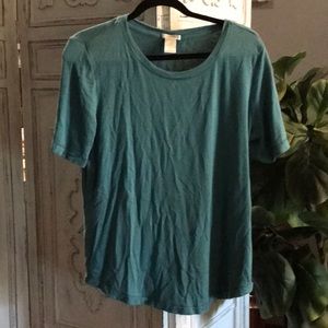 Shirt sleeve sweater